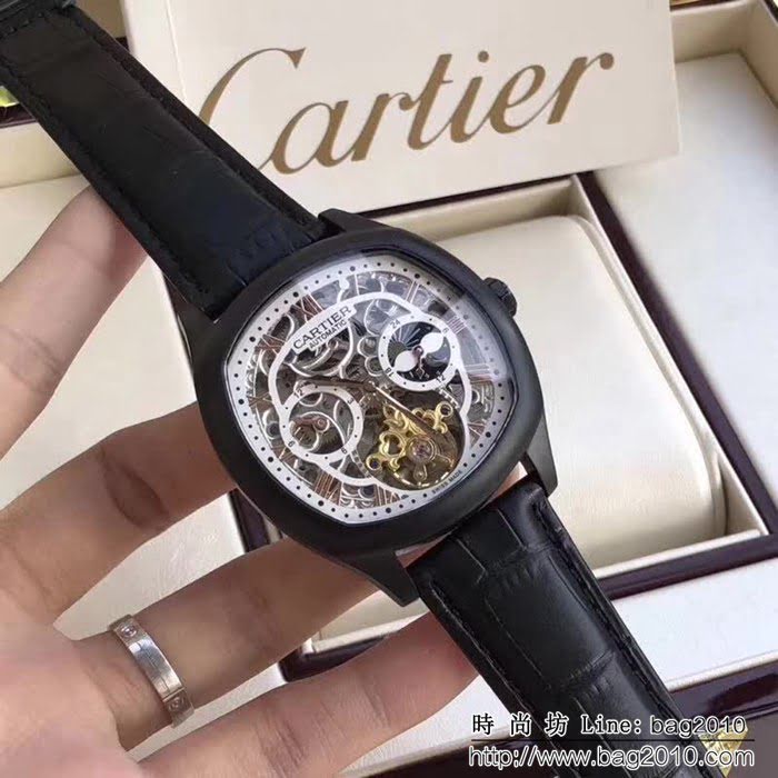 CARTIER卡地亞 新品上市 八角殼型 精品男士腕表 WSS1327
